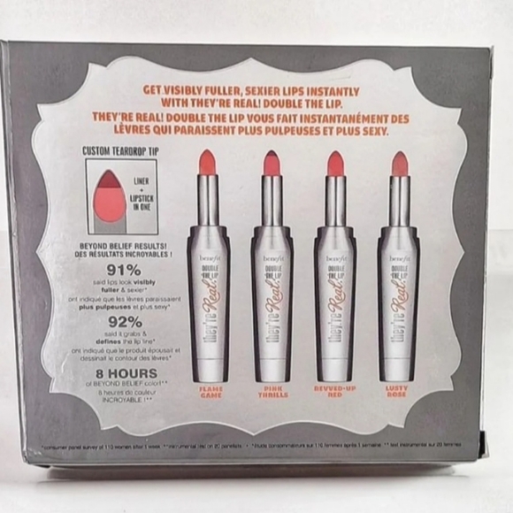 Benefit Cosmetics - "They're Real BIG SEXY 4pc All-in-One Lip/Lipliner Kit" - Picture 3 of 4